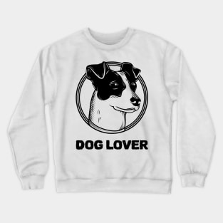 Dog Lover Dog Image Crewneck Sweatshirt